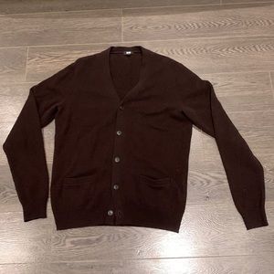 Uniqlo Brown Cardigan